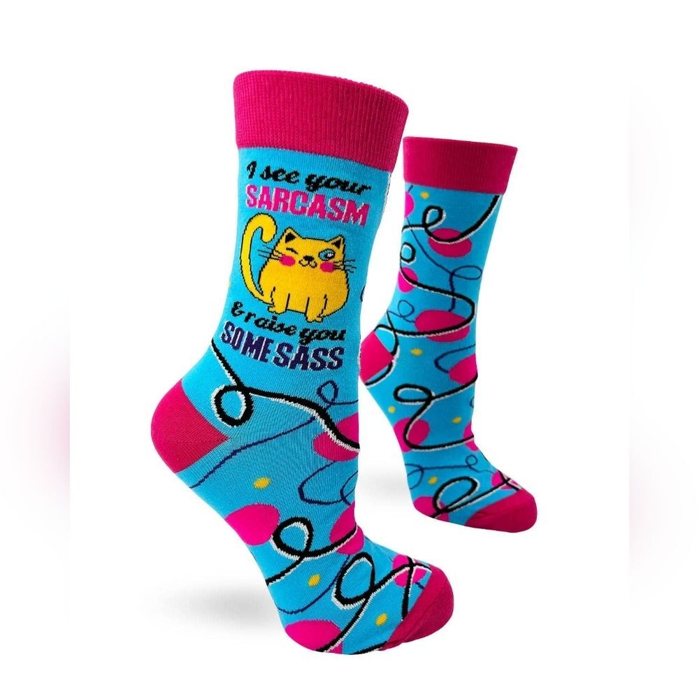 FabDaz "I See Your Sarcasm" Socks